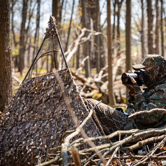 Hunting Blind - Mossy Oak Country Roots 3D Leafy