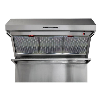 Forno Savona - 48" Wall Mount Range Hood & Back Splash