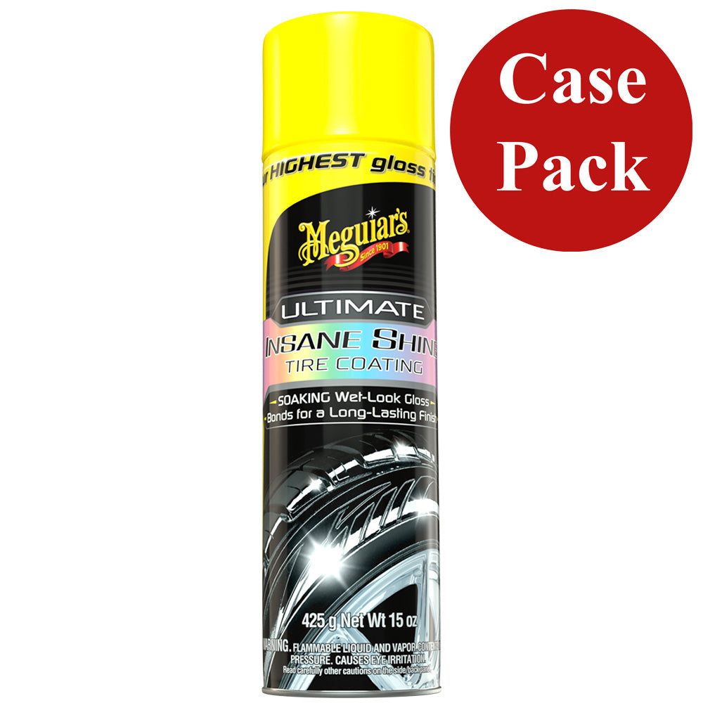 Meguiars Ultimate Insane Shine Tire Coating - 15oz. *Case of 6*