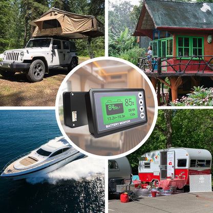 Acopower For Inverter  500A Koulo Meter
Battery Monitor