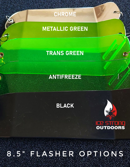 Ice Strong Outdoors - The Special Series! Pick your Flasher and Pick your Special Tape!