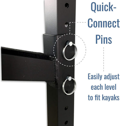 Kona SUP & Surfboard Storage | Indoor Adjustable Rack | 4 Level