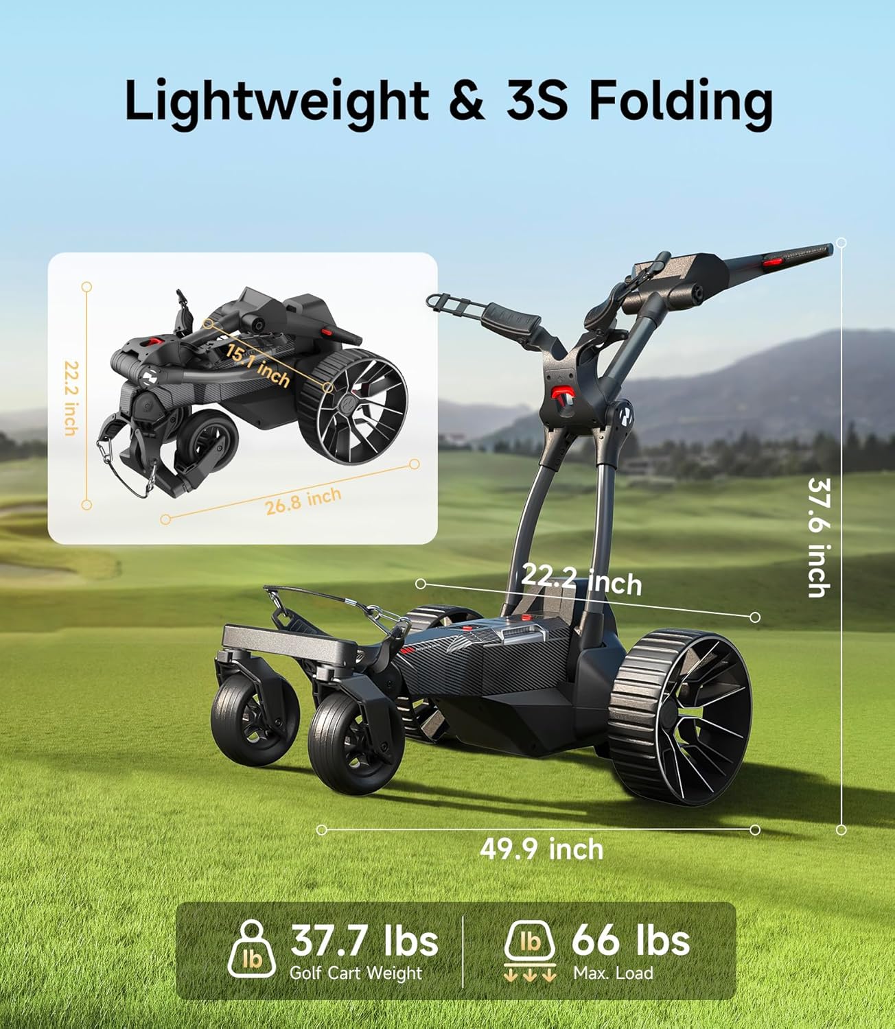 Navee Birdie 3 Electric Golf Push Cart