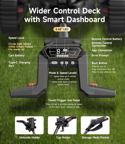 Navee Birdie 3X Electric Golf Push Cart