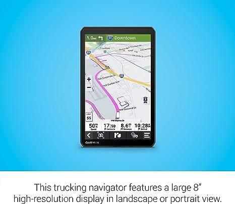 Garmin dezl OTR810 8" GPS Truck Navigator