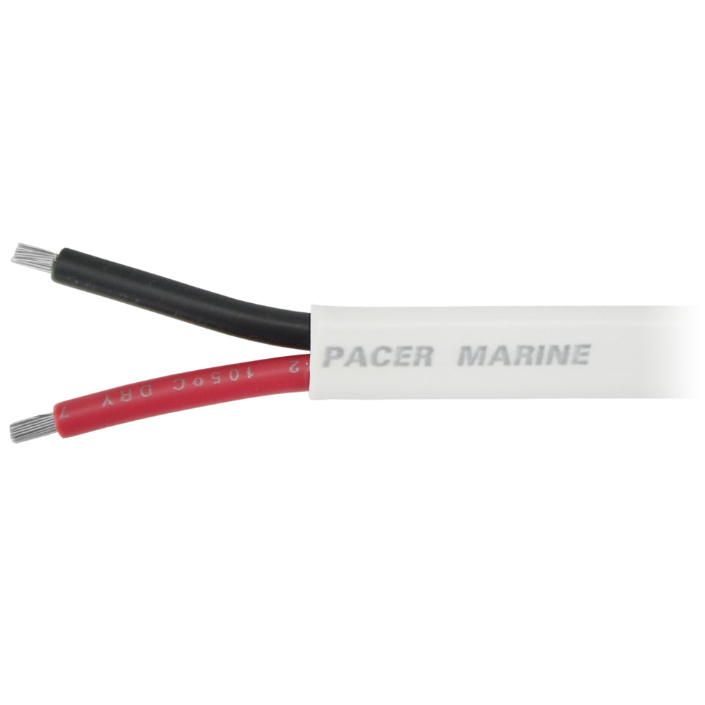 Pacer 6/2 AWG Duplex Cable - Flat Cable - Red/Black - 100'