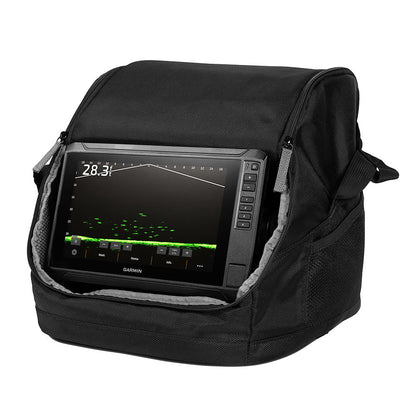 Garmin ECHOMAP UHD2 93SV LiveScope Plus Ice Fishing Bundle LI w/ECHOMAP UHD2 93sv, LiveScope Plus System  Lithium-ion Battery