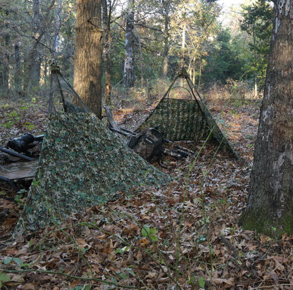 Hunting Blind - Mossy Oak Greenleaf 3D Leafy