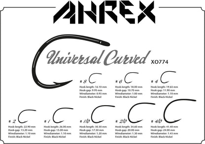 Ahrex XO774 Universal Curved Hooks