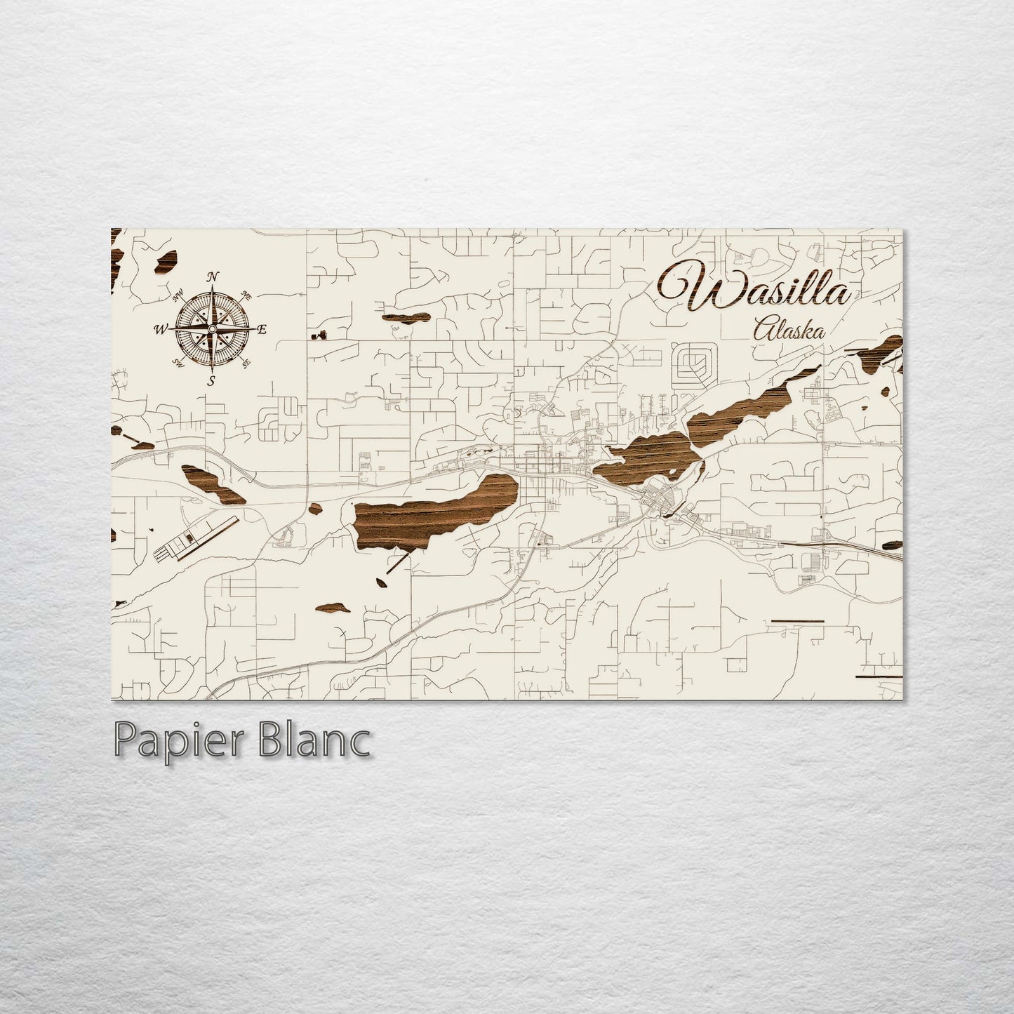 Wasilla, Alaska Street Map