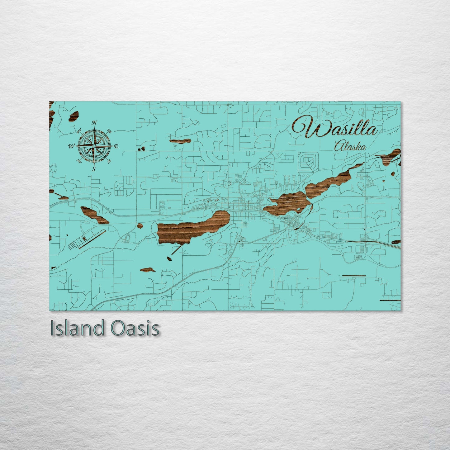 Wasilla, Alaska Street Map