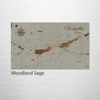 Wasilla, Alaska Street Map