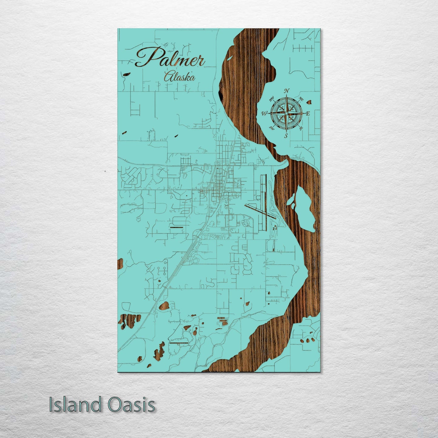 Palmer, Alaska Street Map