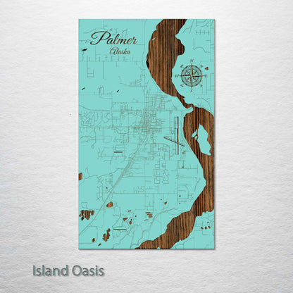 Palmer, Alaska Street Map