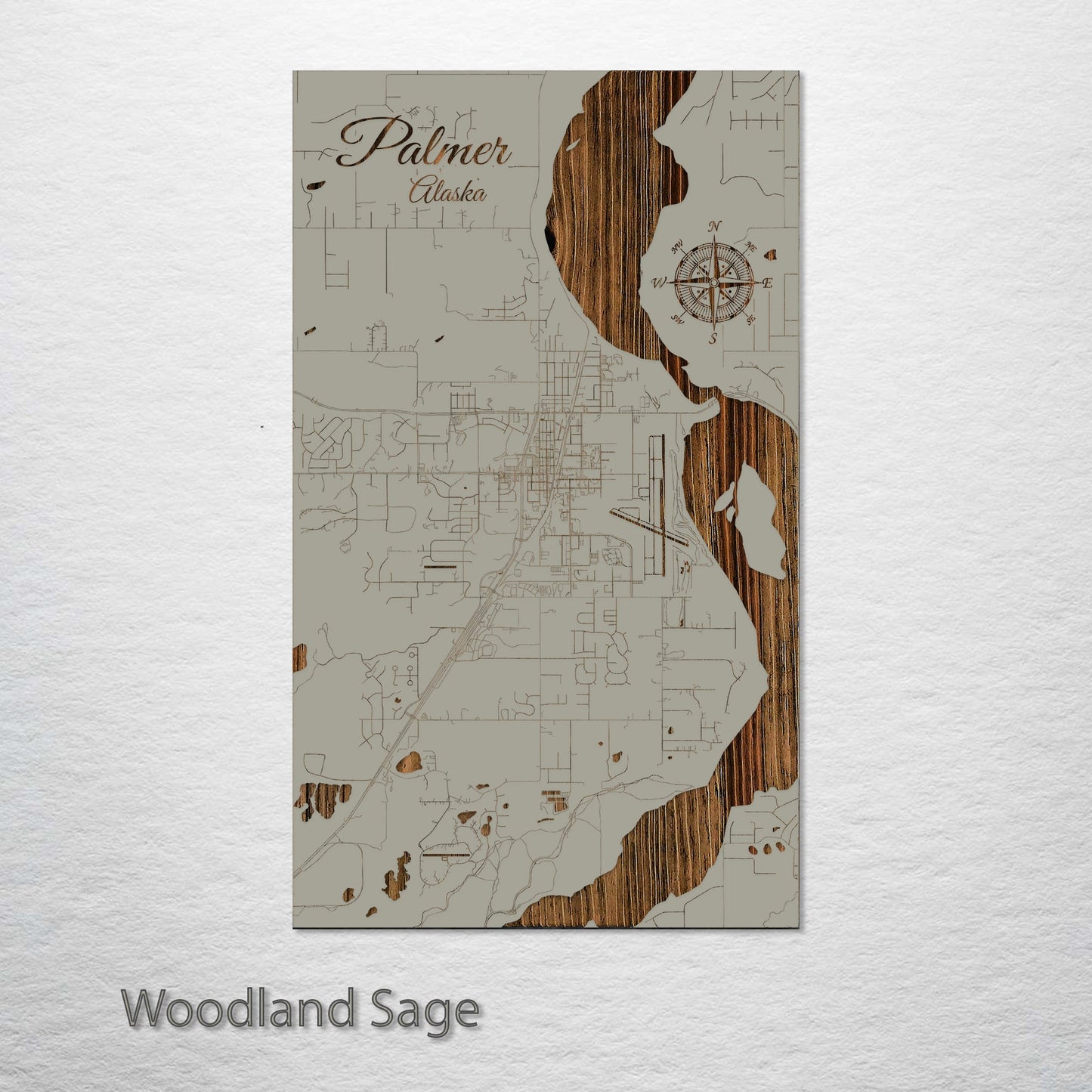 Palmer, Alaska Street Map
