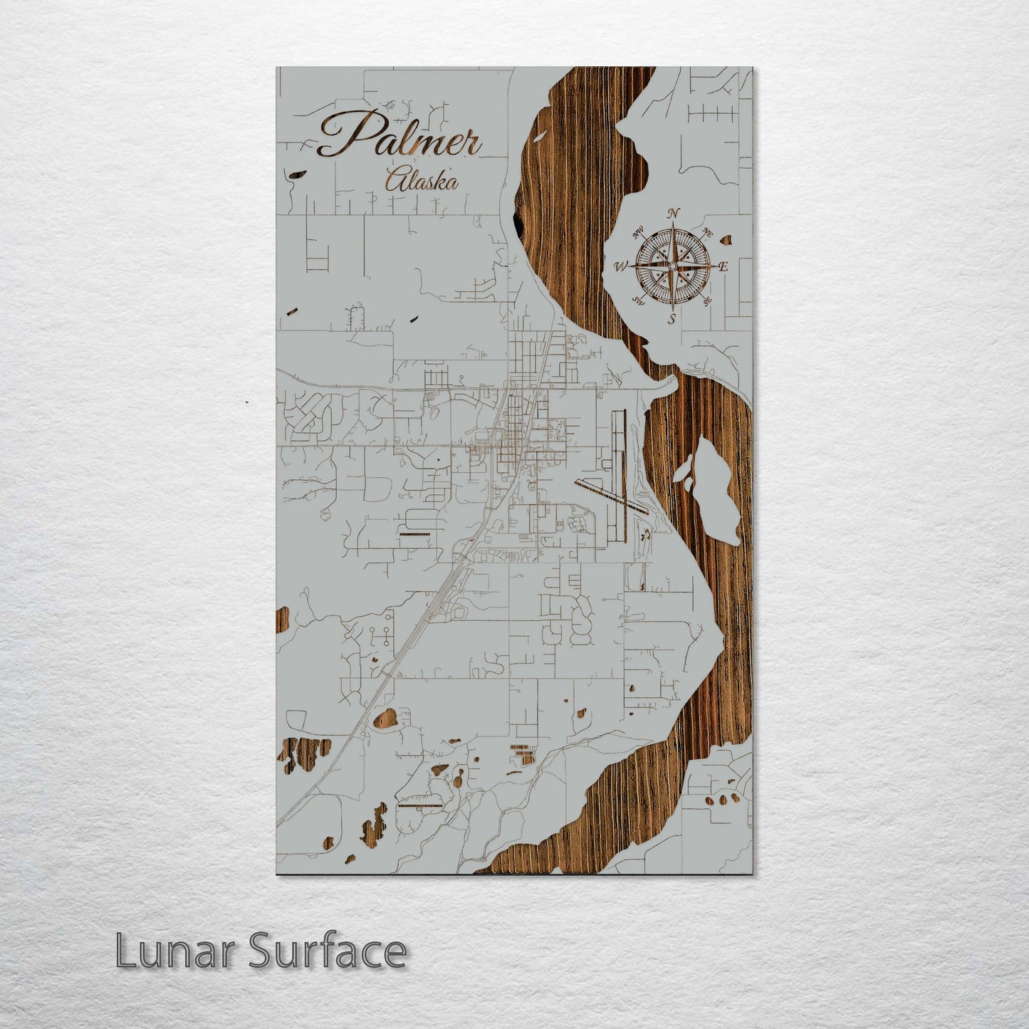 Palmer, Alaska Street Map