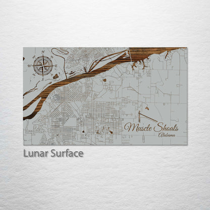 Muscle Shoals, Alabama Street Map