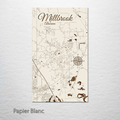 Millbrook, Alabama Street Map