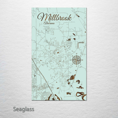 Millbrook, Alabama Street Map