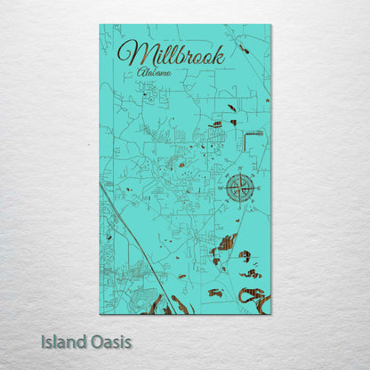 Millbrook, Alabama Street Map