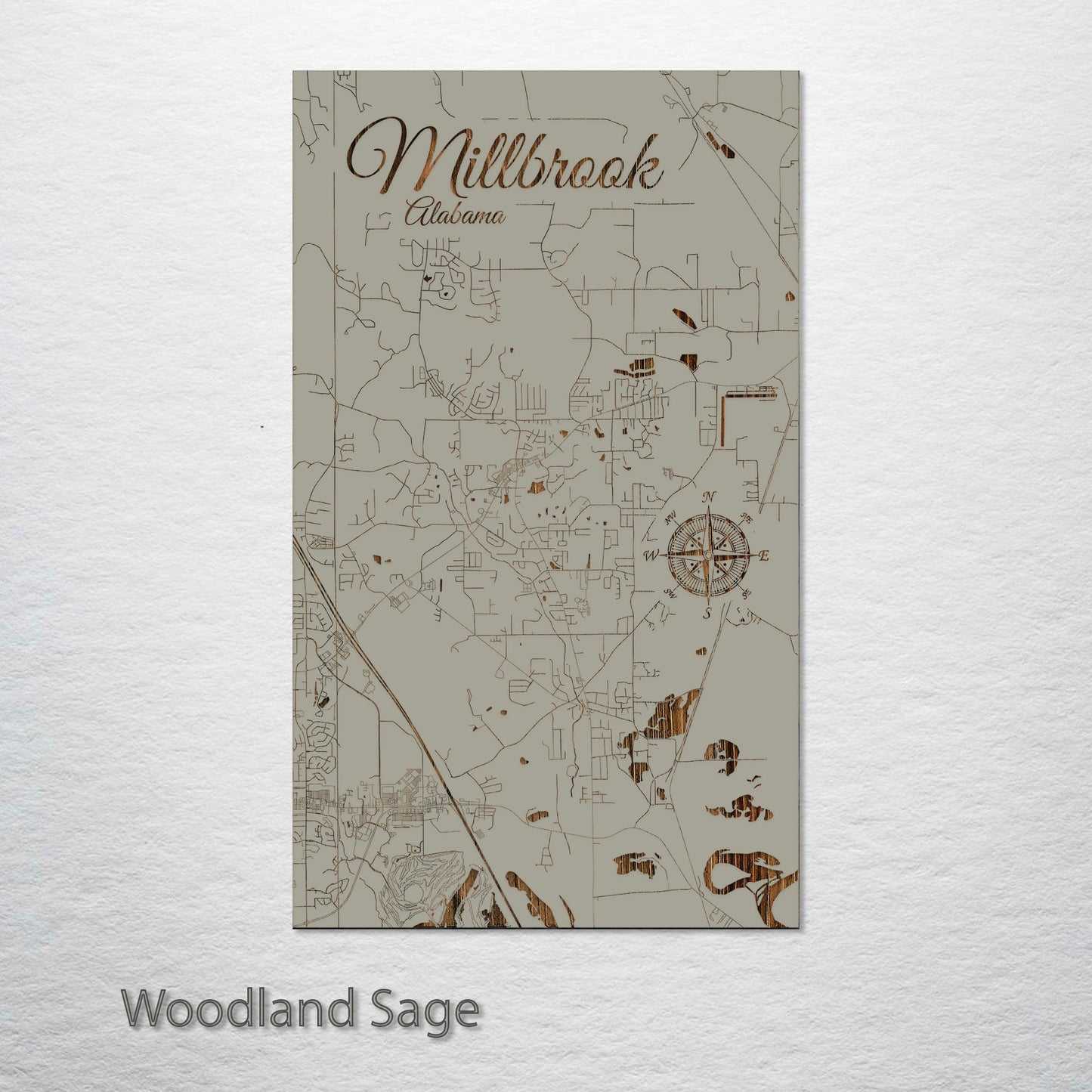 Millbrook, Alabama Street Map