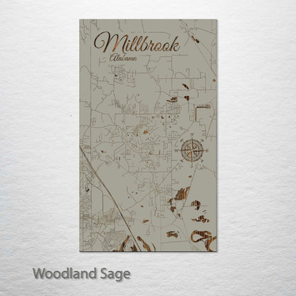 Millbrook, Alabama Street Map