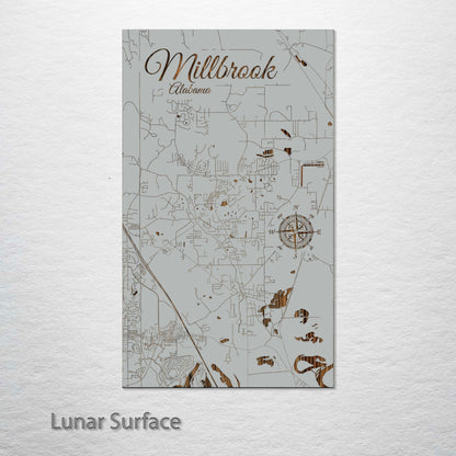 Millbrook, Alabama Street Map