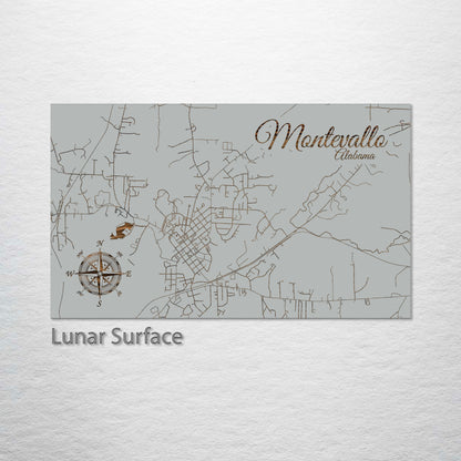 Montevallo, Alabama Street Map