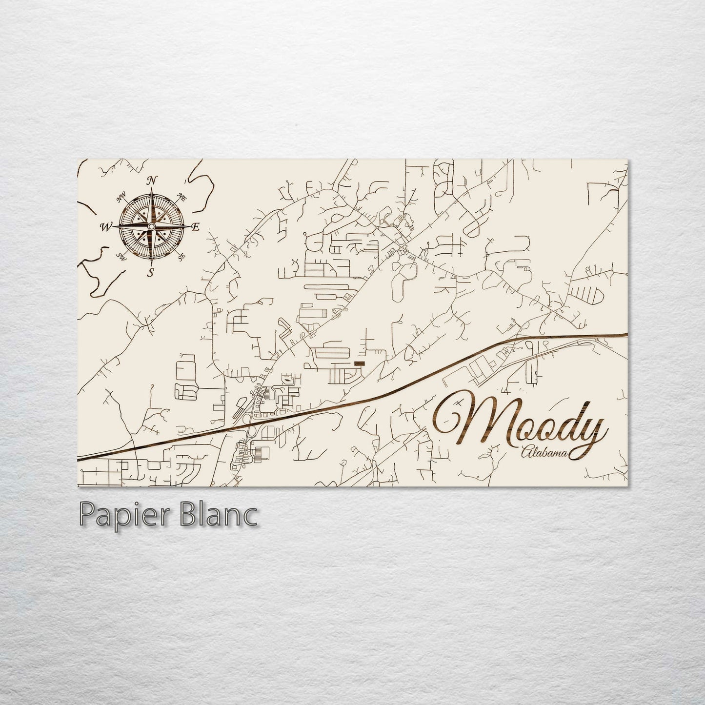 Moody, Alabama Street Map