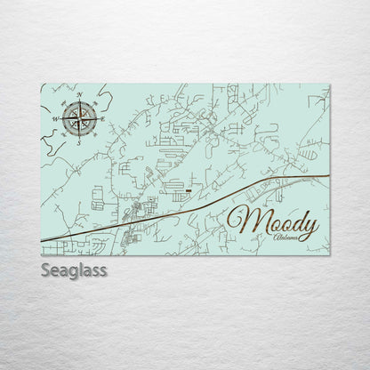 Moody, Alabama Street Map