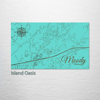 Moody, Alabama Street Map