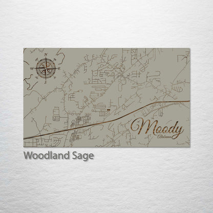 Moody, Alabama Street Map