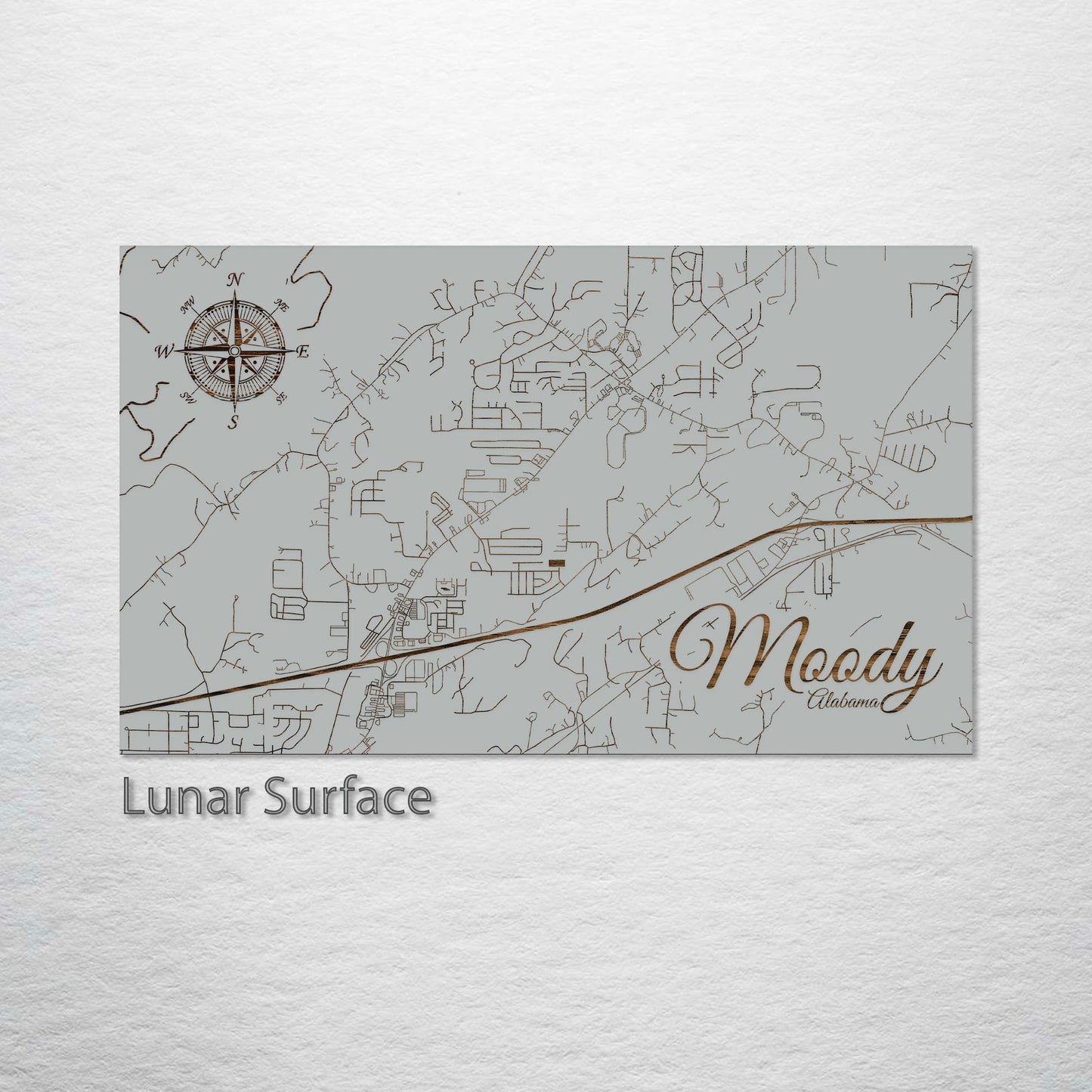 Moody, Alabama Street Map