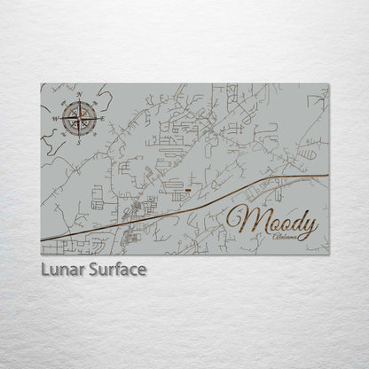 Moody, Alabama Street Map