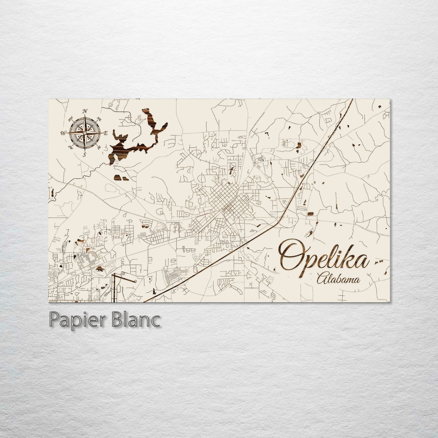 Opelika, Alabama Street Map