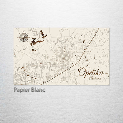 Opelika, Alabama Street Map