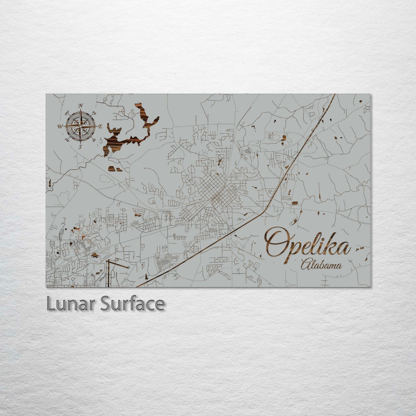 Opelika, Alabama Street Map