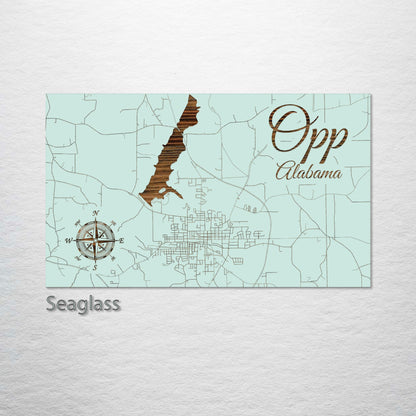 Opp, Alabama Street Map