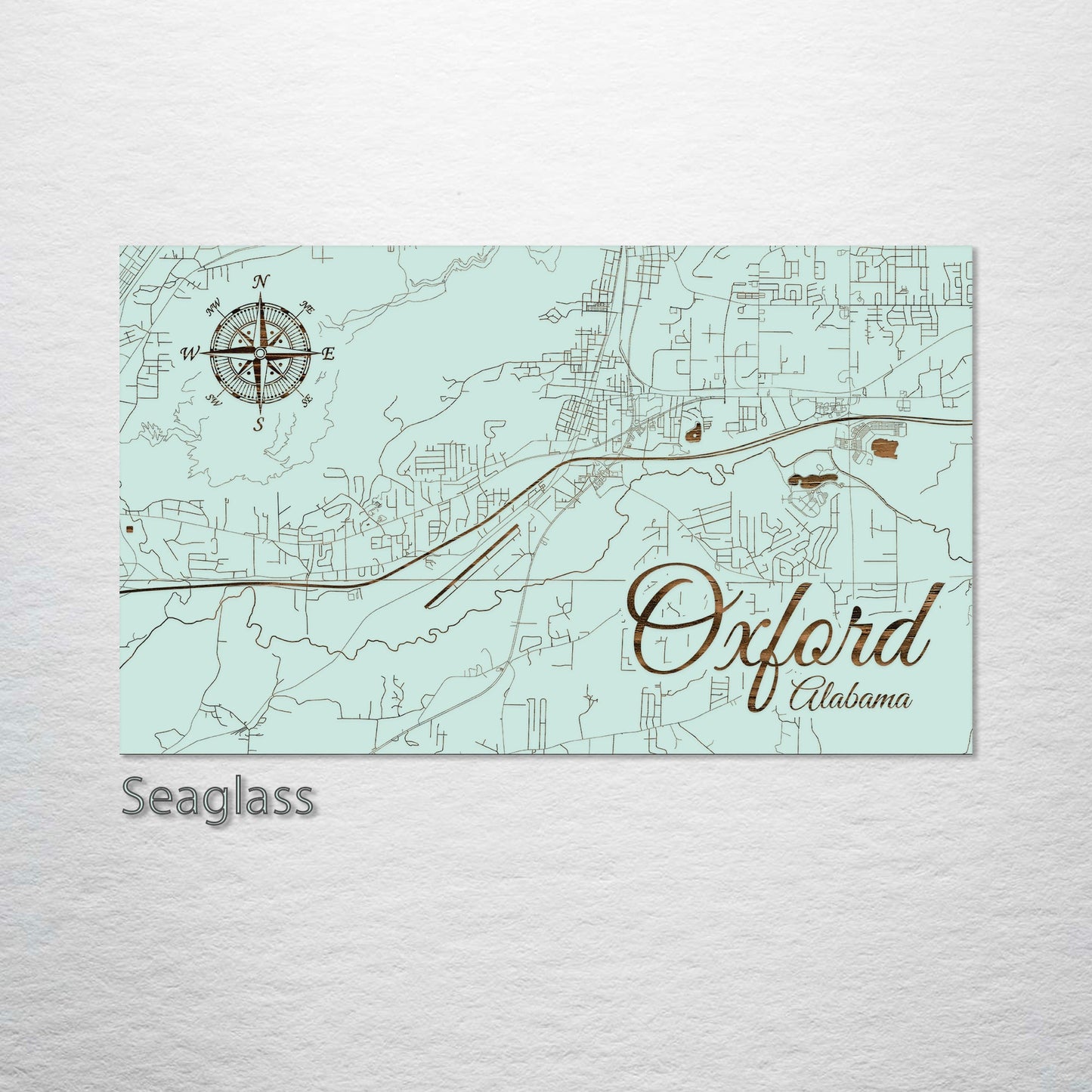 Oxford, Alabama Street Map