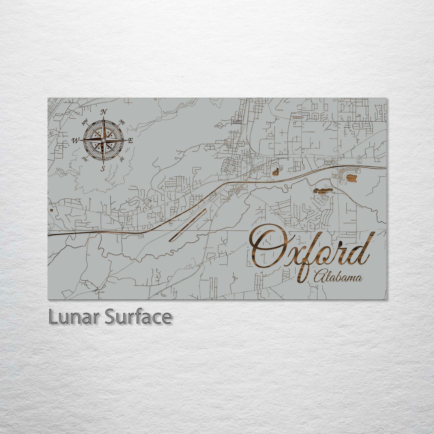 Oxford, Alabama Street Map