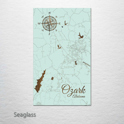 Ozark, Alabama Street Map