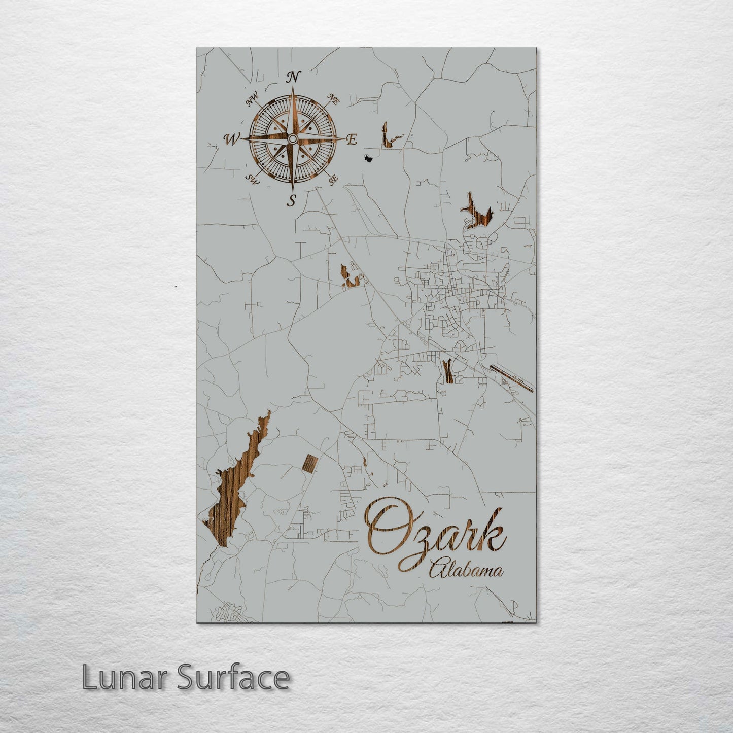 Ozark, Alabama Street Map