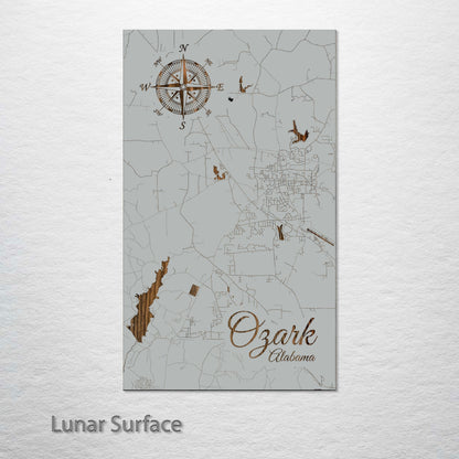 Ozark, Alabama Street Map