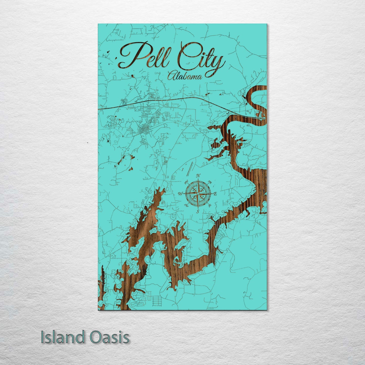 Pell City, Alabama Street Map