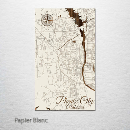 Phenix City, Alabama Street Map
