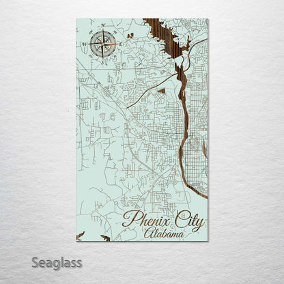 Phenix City, Alabama Street Map