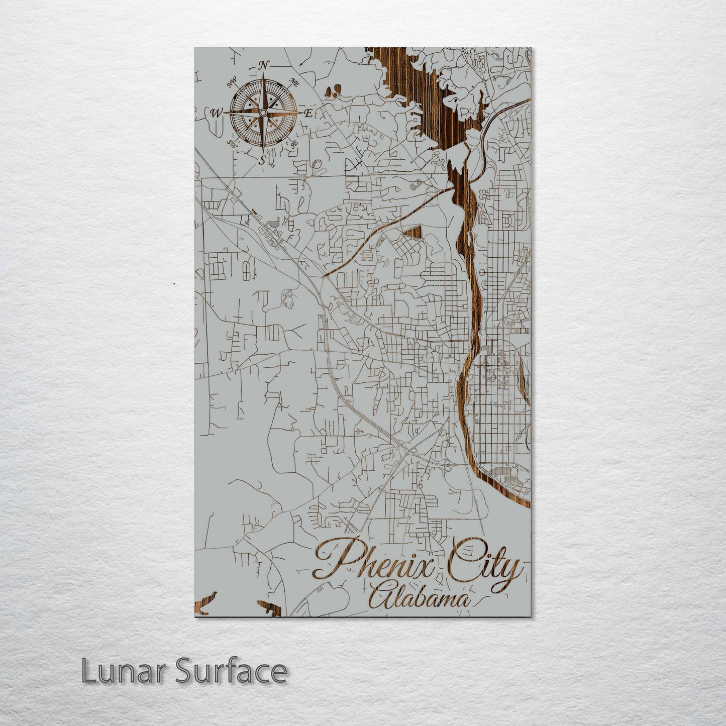 Phenix City, Alabama Street Map