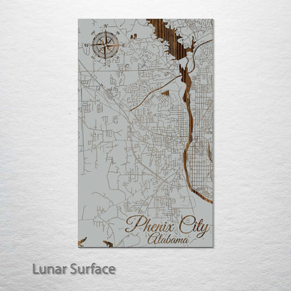 Phenix City, Alabama Street Map