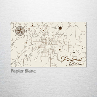 Piedmont, Alabama Street Map