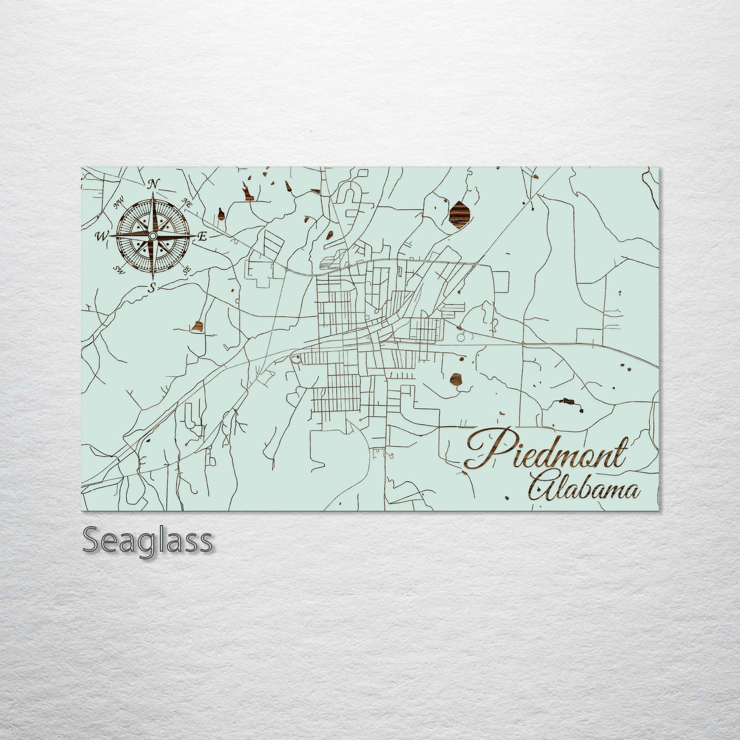 Piedmont, Alabama Street Map